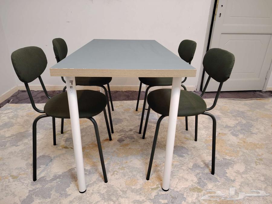 Ikea table with 4 chairs64533450918915113