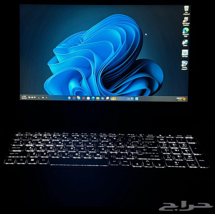 للبيع  لابتوب HP Victus Gaming 15 (نظيف جد ا وبحالة ممتازة64531110771969110