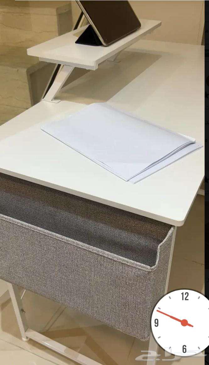 مكتب عصري مع جيوب تخزين نوع الخشب عالي الجودة64536781136770113
