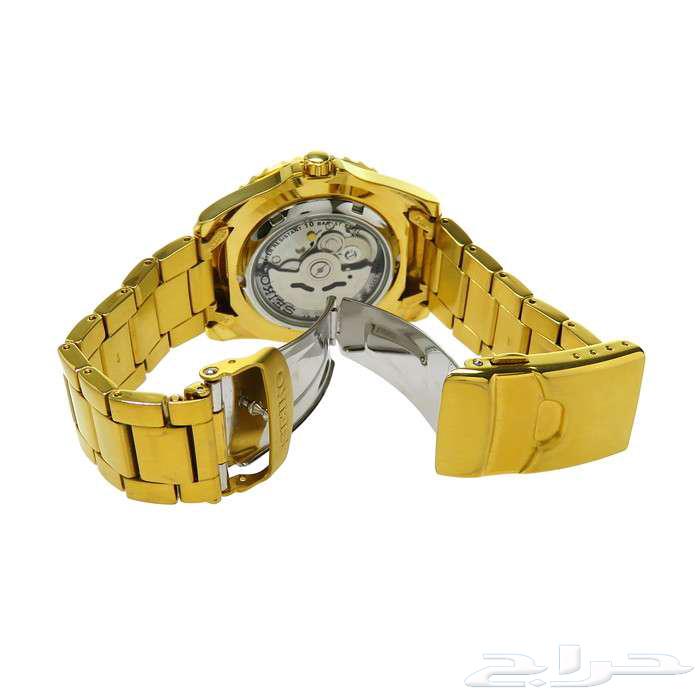 ساعة سيكو لون ذهبي للبيع64524331075970111