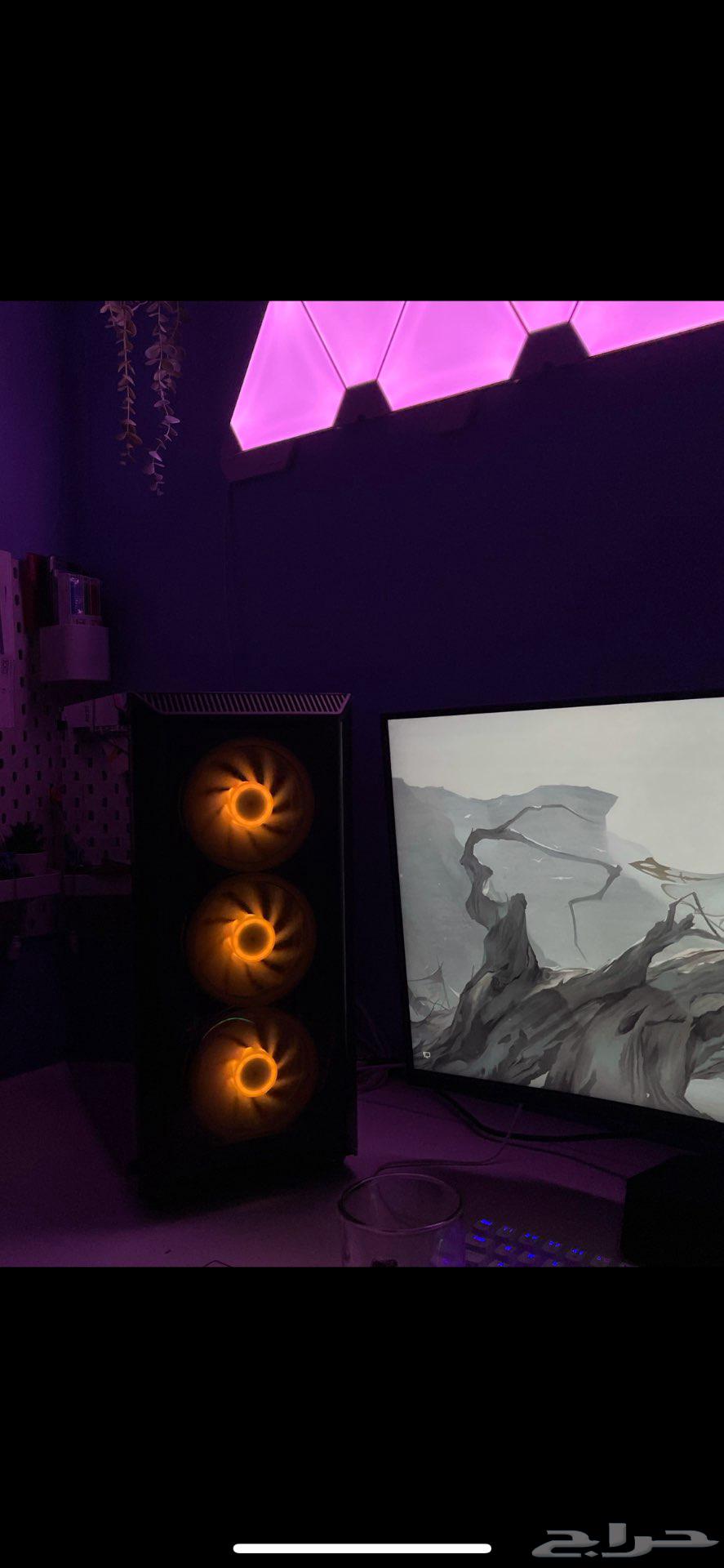 Complete PC setup with all accessories64542700255747114