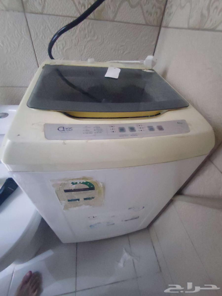 5 kg washing machine for sale, 200 SAR, drying not working, needs filter cleaning64544171119107110