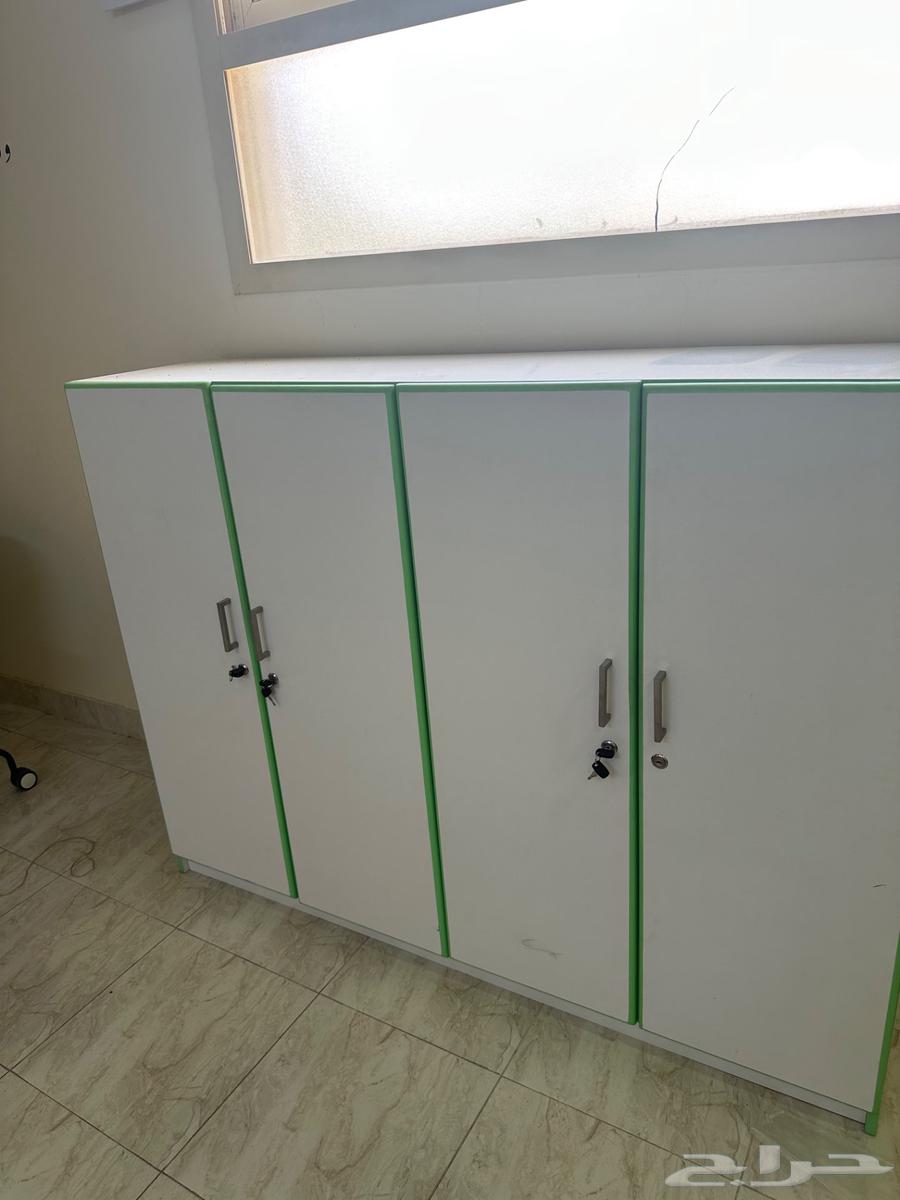 متوفر لدي مكتب و ادراج شبة جديدة64536446153859113