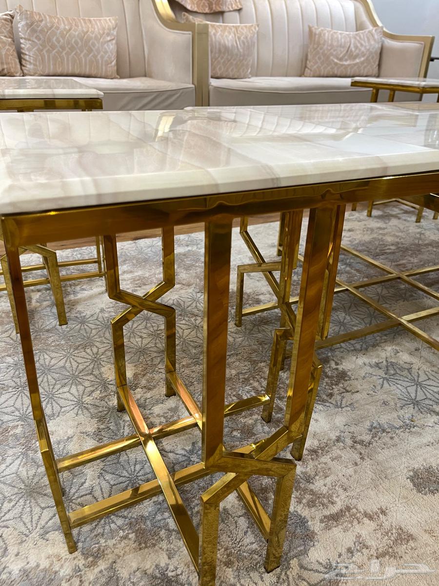 طاولة رخام جديدة ونظيفة64538613314050112