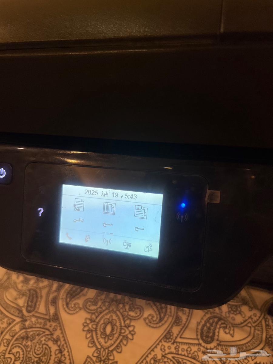 طابعة Hp بشاشه و ببلتوث و انترنت وطباعه تلقائيه64540380565633112