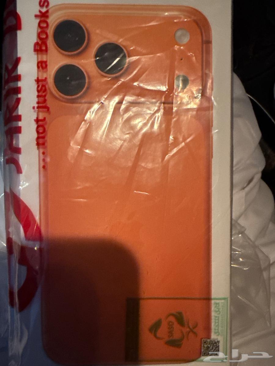 ايفون 17 برو ماكس 256 لون جديد برتقالي64540978702211110
