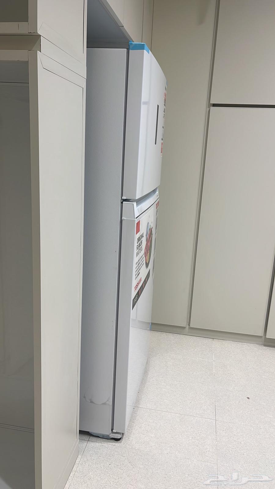 ثلاجة توشيبا جديده لم تستخدم 19 6 قدم64537742712449113