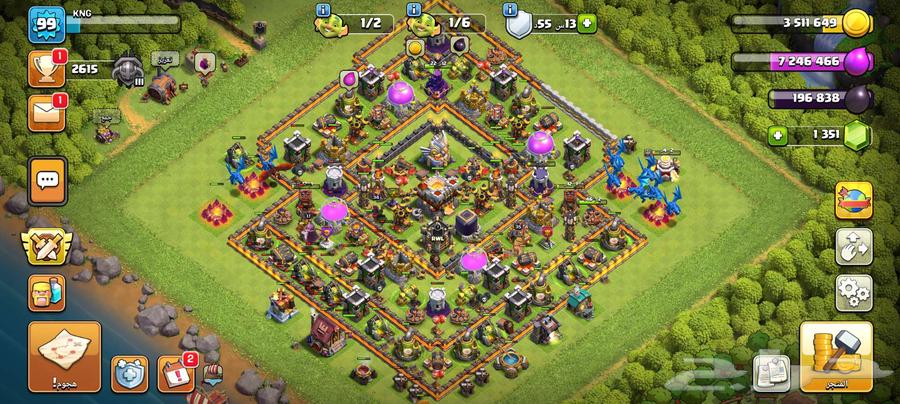 حساب كلاش تاون 11 شبه ماكس64538890099075113