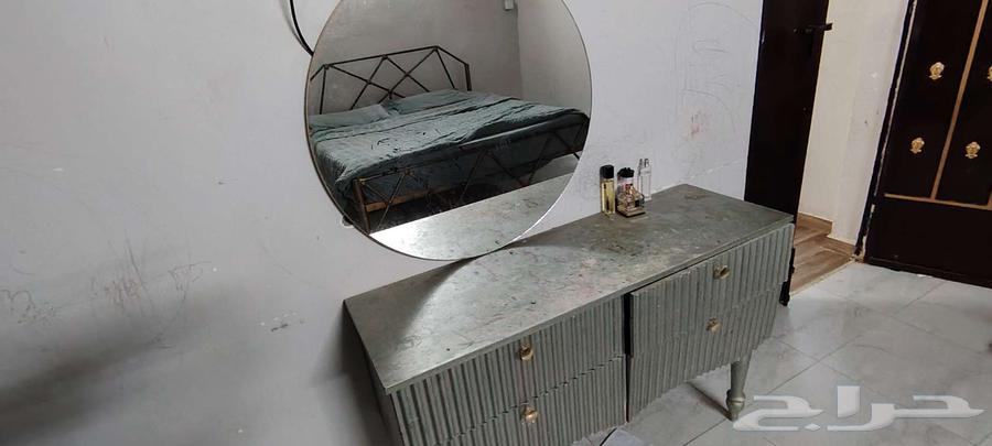 كرسي حديد نوم مع مرتبة مع لحاف وغطاء تسريحة64541934714754110