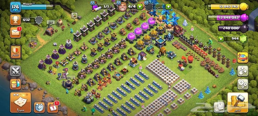 Clash of Clans Village Level 1364542543902210110