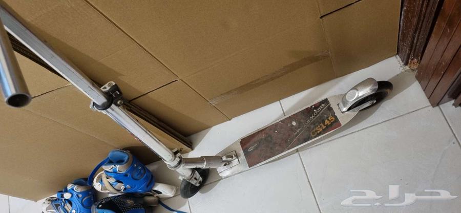 سكوتر كهربائي وحذاء تزلج او باتيناج وسكوتر للأطفال64536641086979112