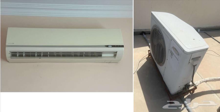 للبيع مكيف سبيلت بارد كارير 2 طن مستعمل مع ماسورة نحاس64541036985986110