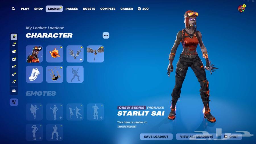 حساب فورت نايت للبيع64544608219009110