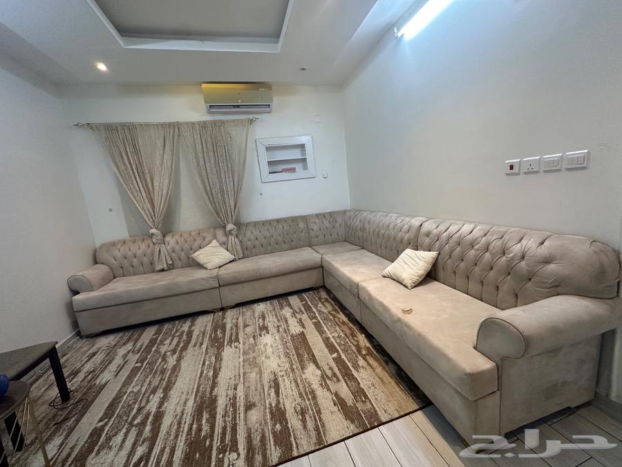 كنب L مع ستاره مقاس الكنب 3 ونص في 364536781152641110