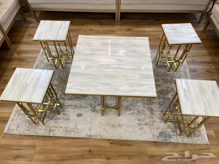 طاولة رخام جديدة ونظيفة64538613314050113