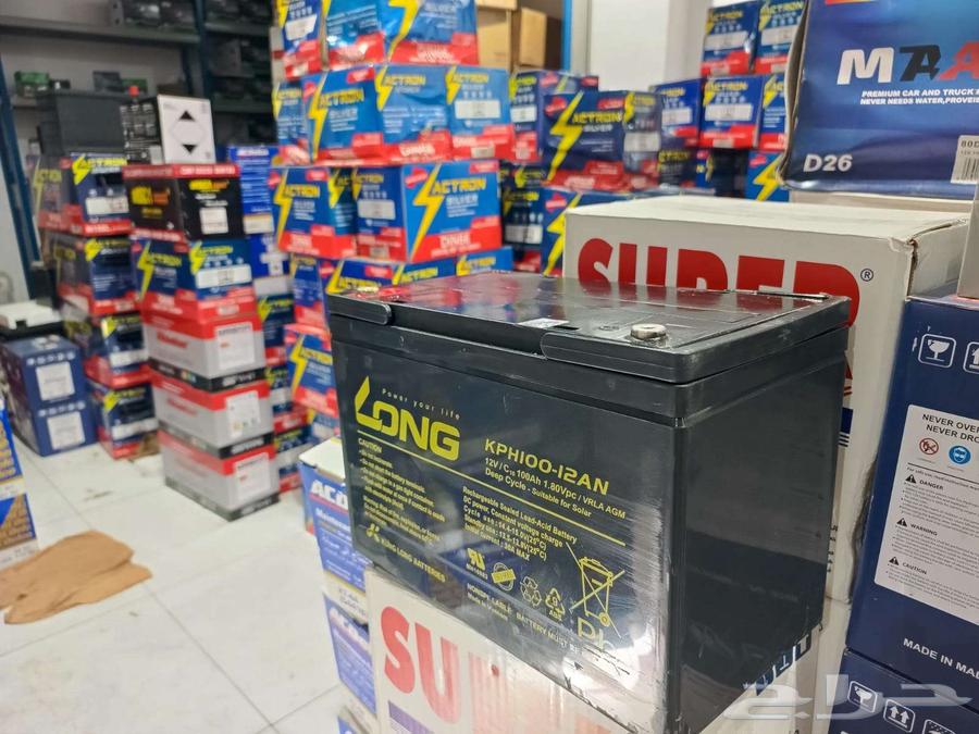 بطاريات طاقة شمسية جافة - جل استوك بسعر طيب64545799878018110