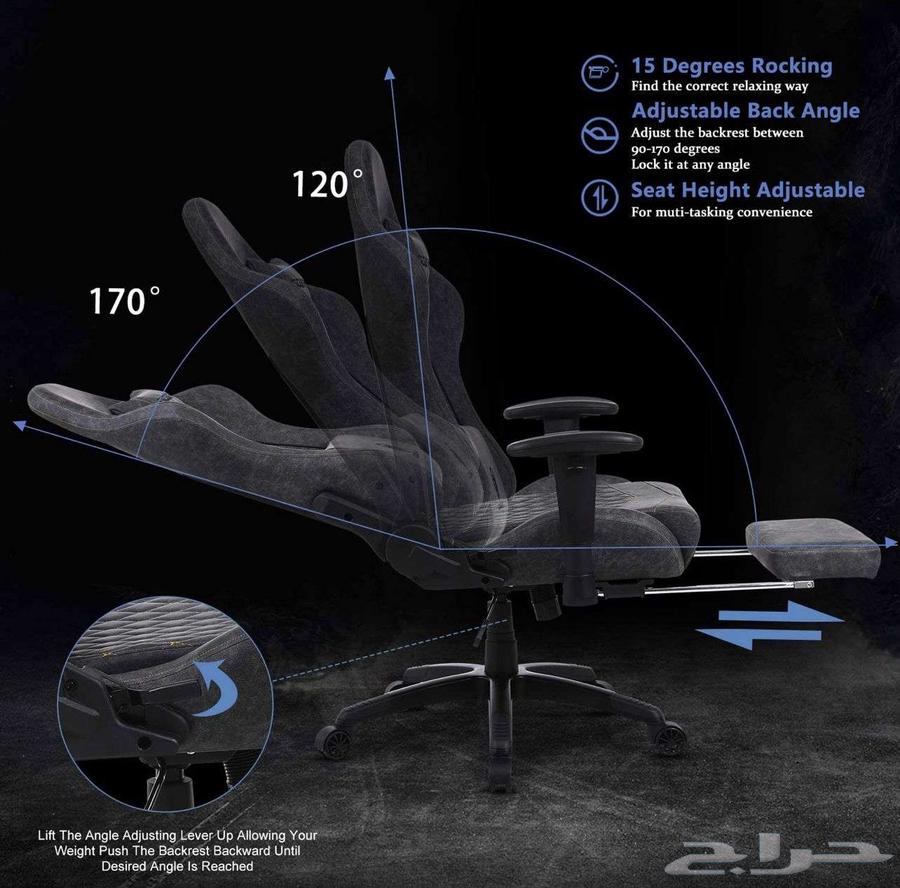 كرسي قيمنق Dowinx اصلي بالوان مختلفه64543916532611111