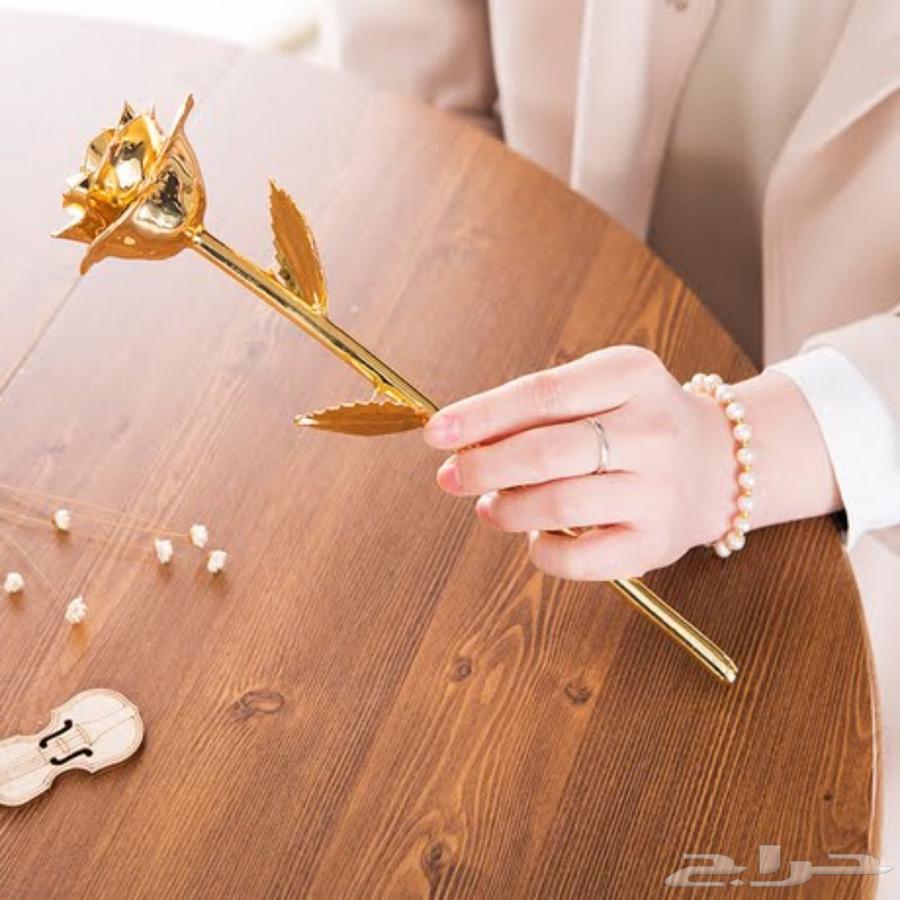 الوردة المطلية بالذهب الاصلية وزن 170 جم مطلية عيار 2464535889624067112