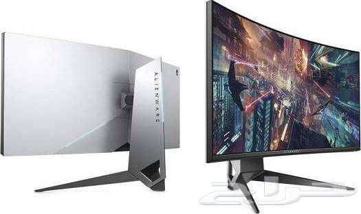 ديل Alienware AW3418DW شاشة العاب منحنية 34 بوصة WQHD64553510875777110