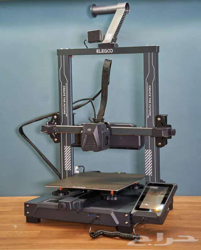 Elegoo Neptune 4 Pro   طابعة بلاستك   3D Printer شبه جديد64547958414337110