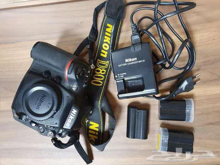 للبيع كاميرا فل فريم نيكون D800 Nikon64551290995329111