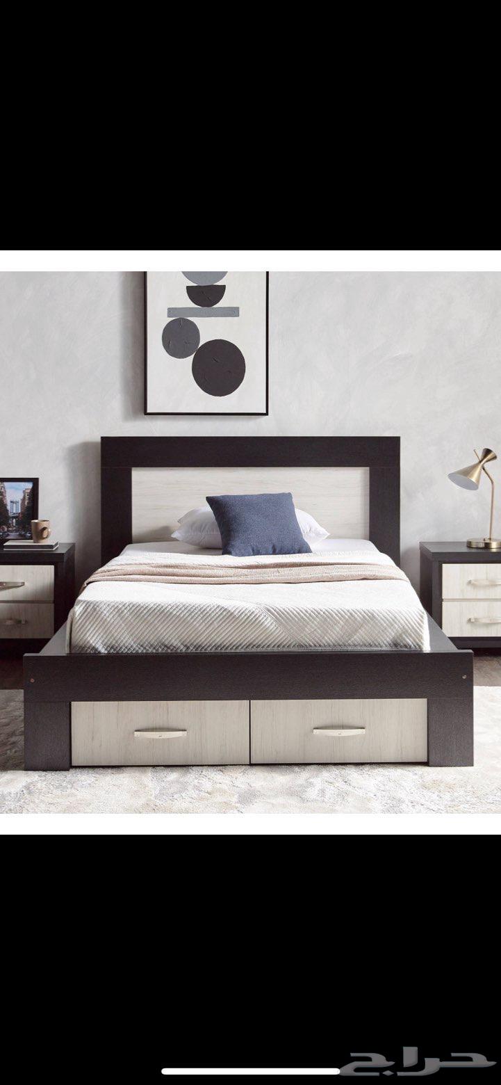 سرير نفر ونص مع كمدينة64551661865474110