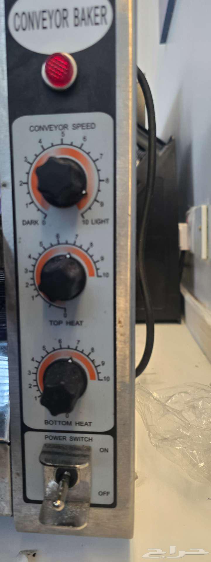 فرن فطائر وبيتزا كهربائي بالسير شبة جديد64551219496579113