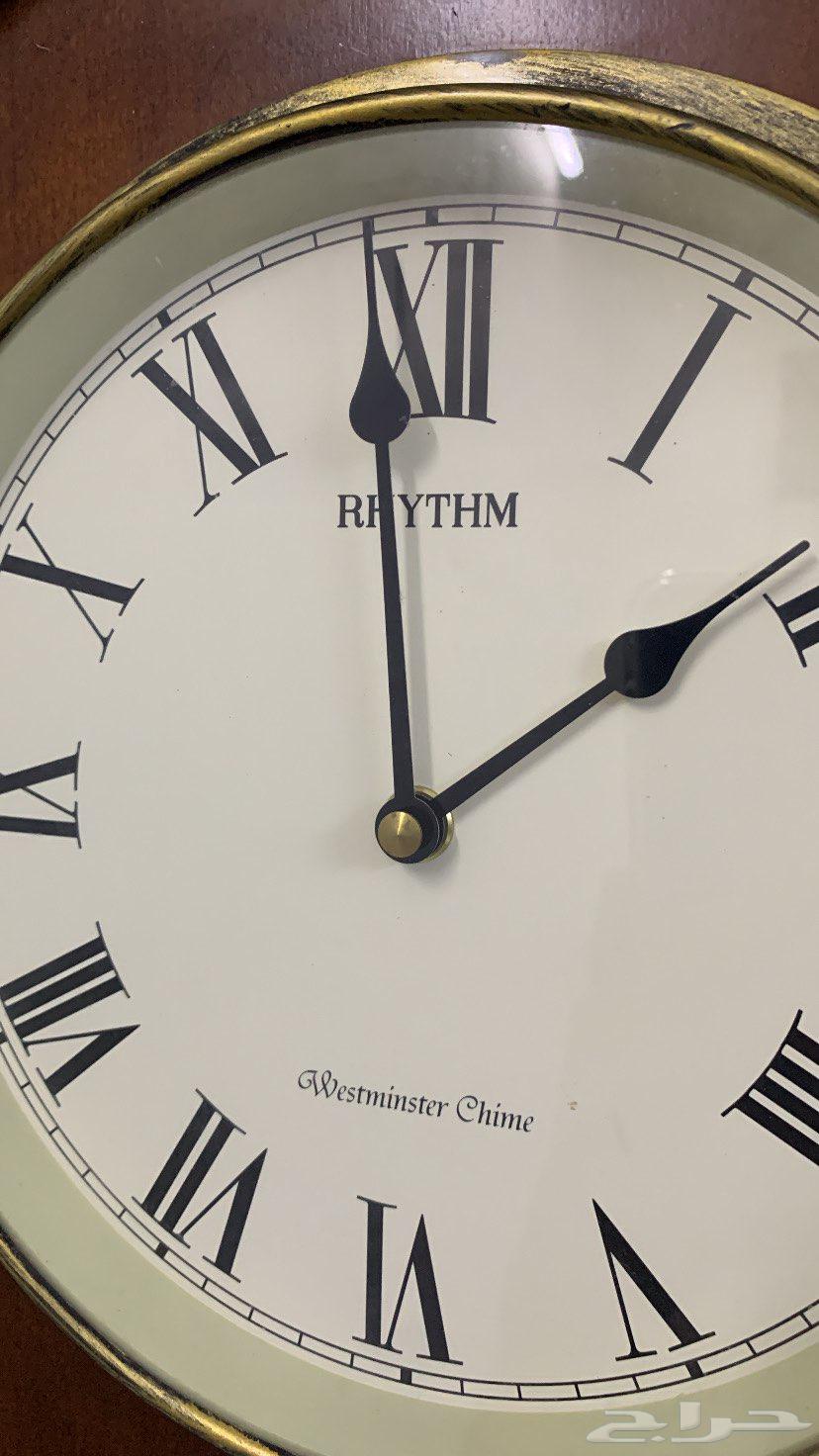 ساعة حائط خشبيه تراثيه64544706122755113