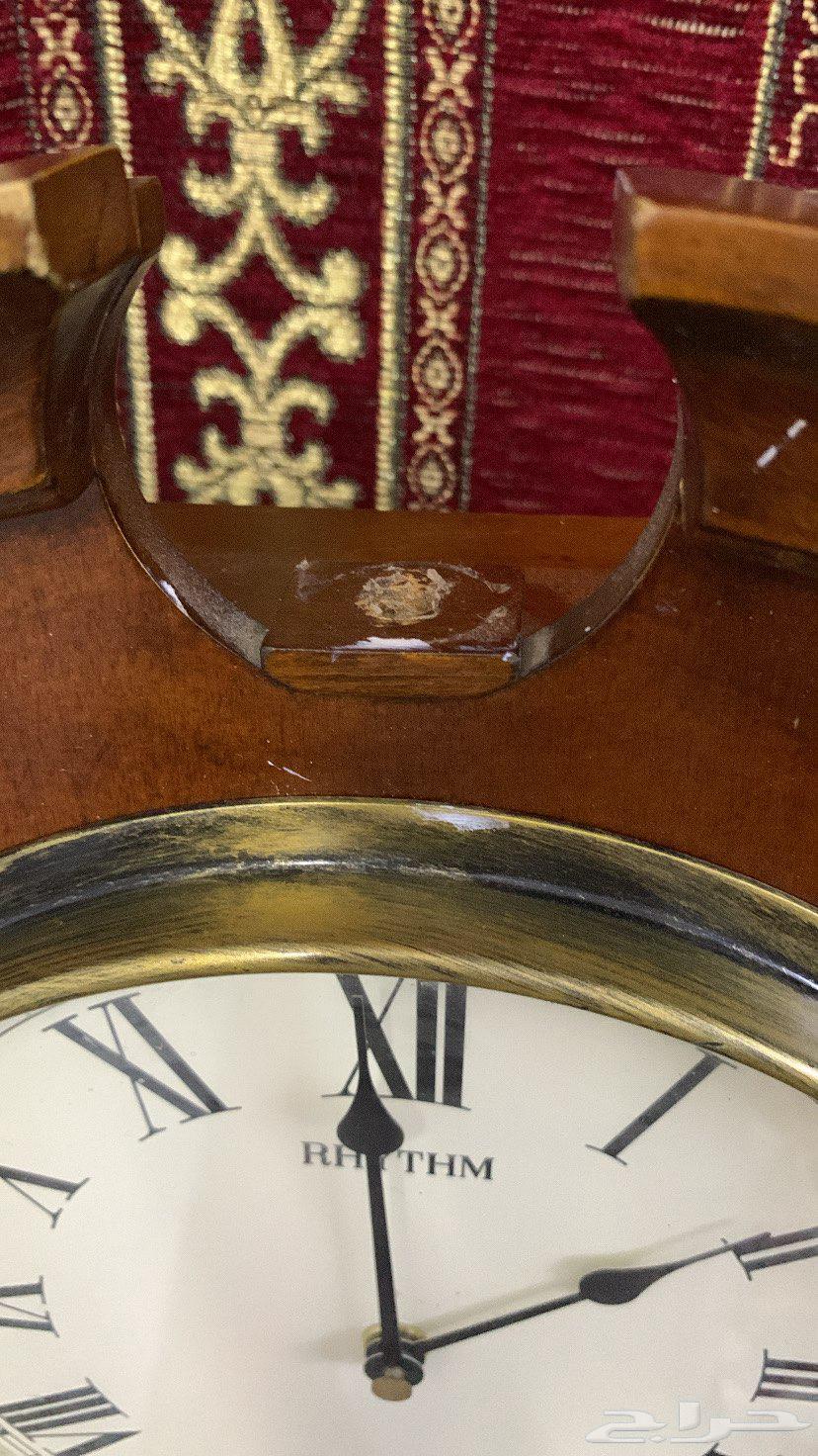 ساعة حائط خشبيه تراثيه64544706122755114