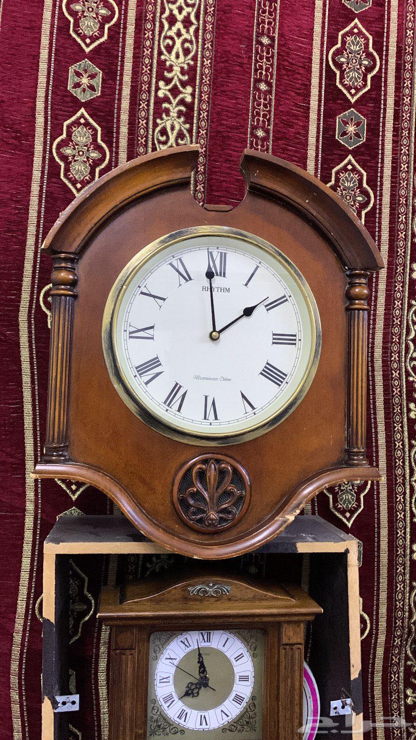 ساعة حائط خشبيه تراثيه64544706122755112