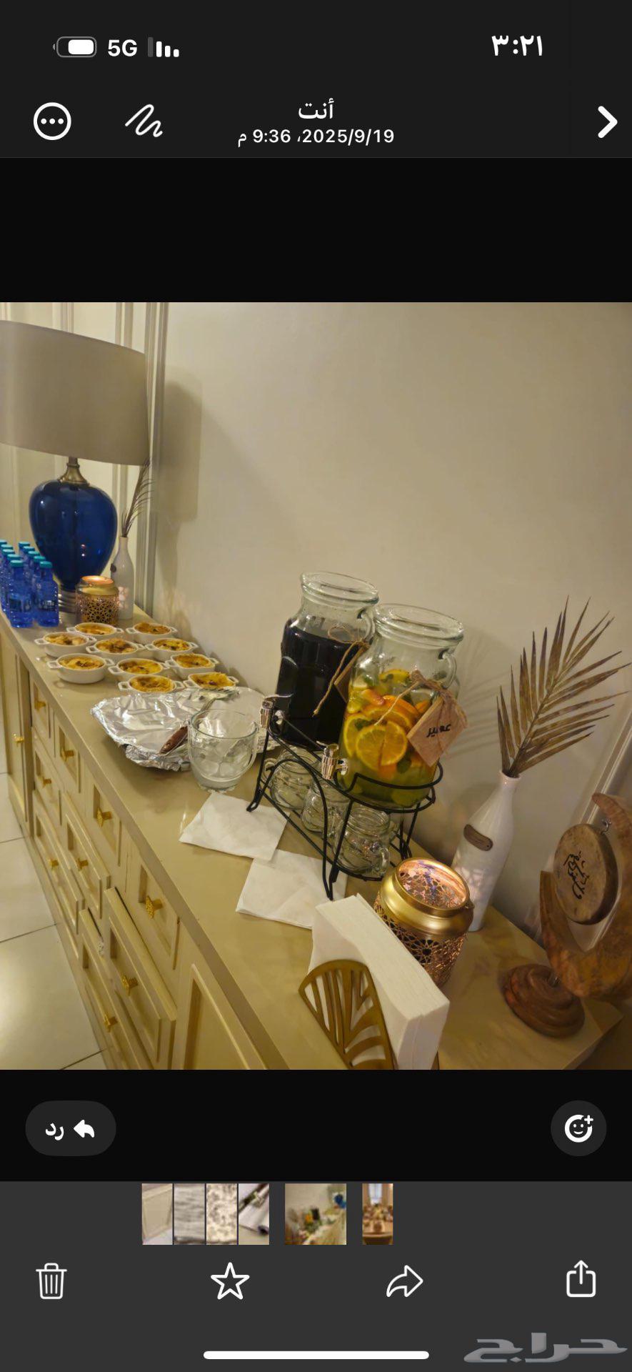 طاولة طعام 6 اشخاص مع دولابها للبيع64548309181313111