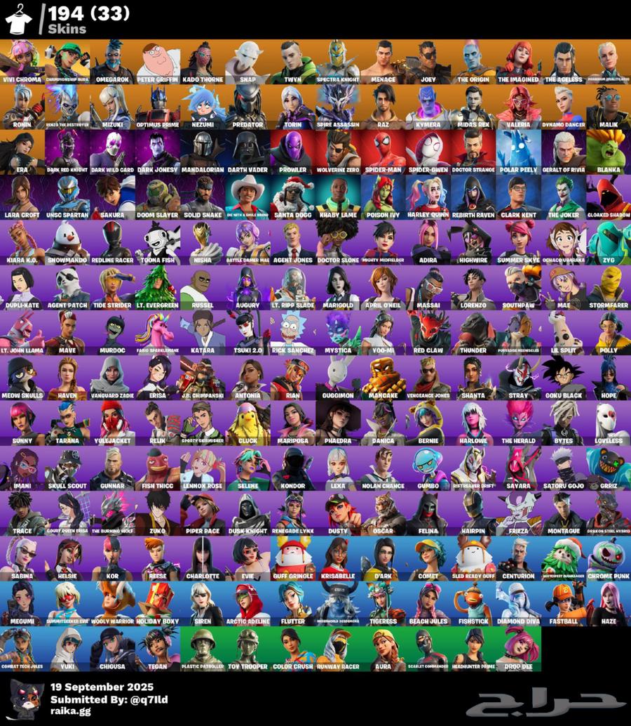 حساب فورت للبيع64548056334081110