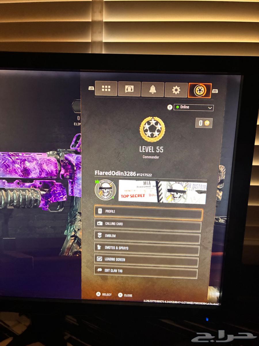 حساب بلاك أوبس مربوط اكس بوكس دارك ماتر64545417369601112