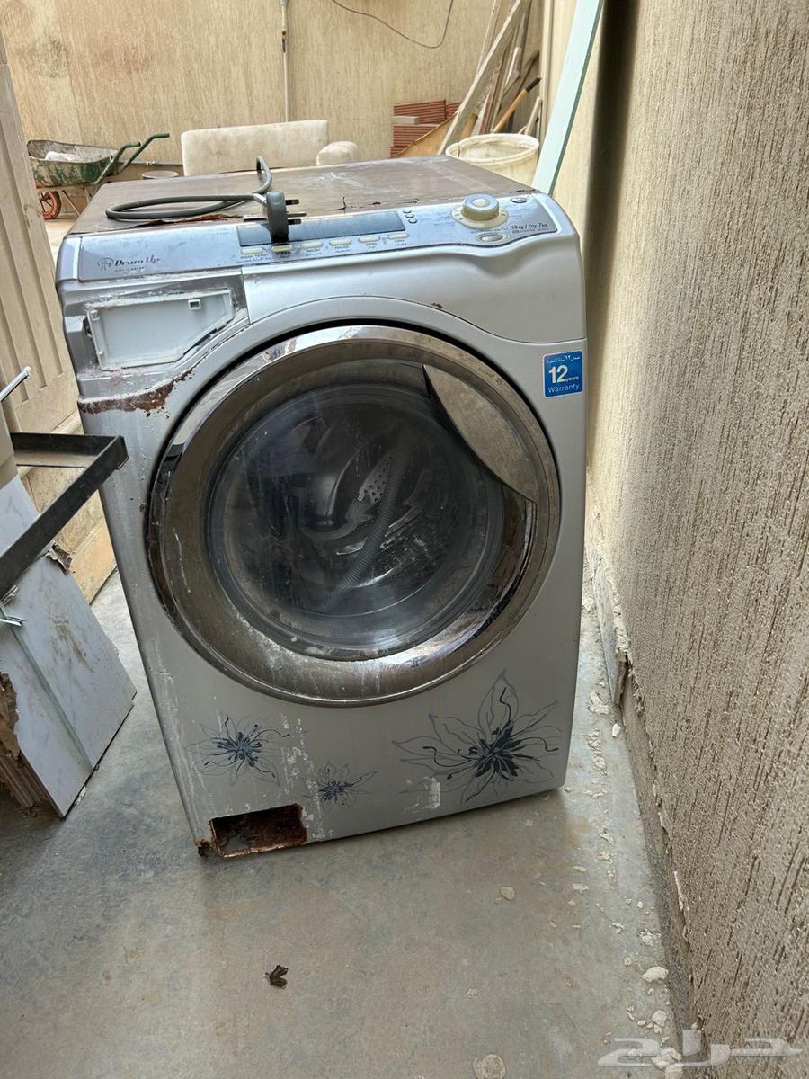 غسالة ملابس دايو أوتوماتيك مستخدمه للبيع مستعجل64550989060481110