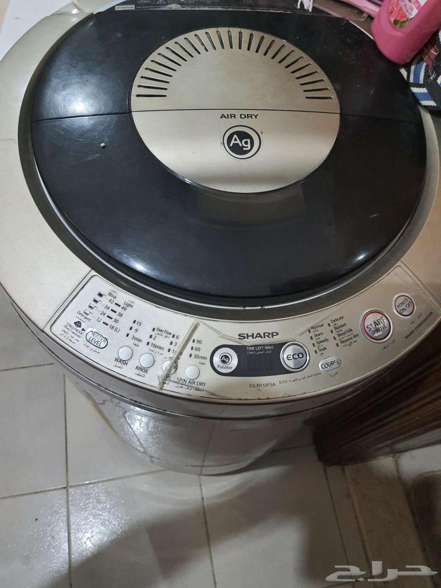 غسالة شارب فوق اتوماتيك Air dryer 10 كيلوا ممتازة 900ريال64549613099522110