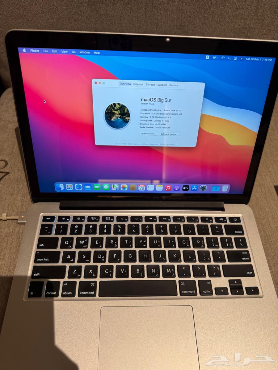 لابتوب ماك بوك برو64551476607234111