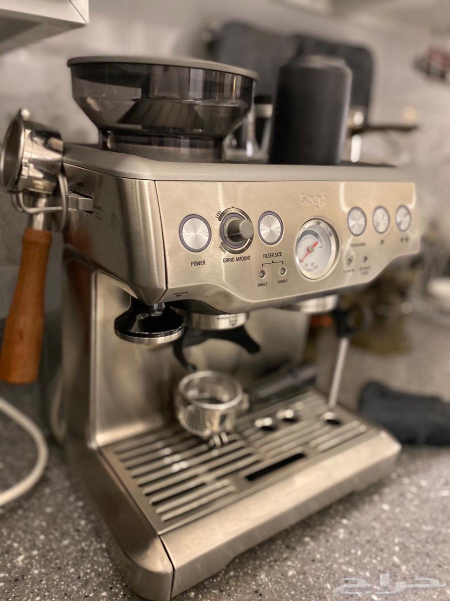 مكينة قهوة بريفل سيج باريستا إكسبرس Breville sage64542983550465111
