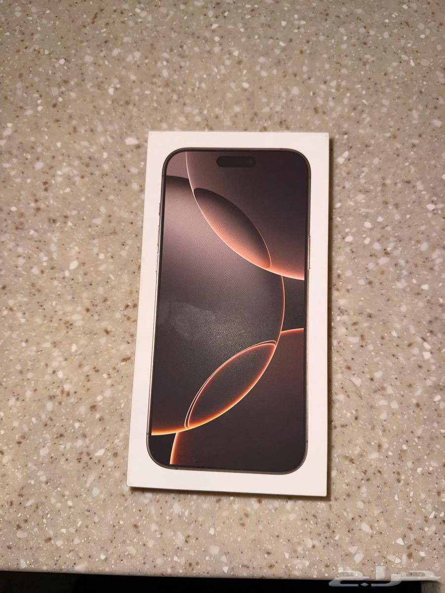 ايفون 16 برو ماكس 512 قيقا بالكرتون64553539105665113