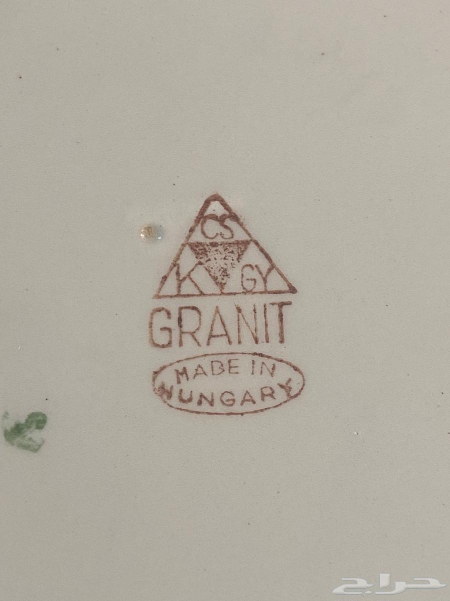 طقم صحون صناعة هنغارية64554118524547112