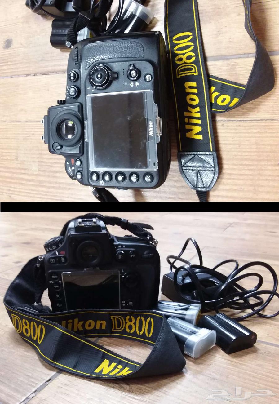 للبيع كاميرا فل فريم نيكون D800 Nikon64551290995329113