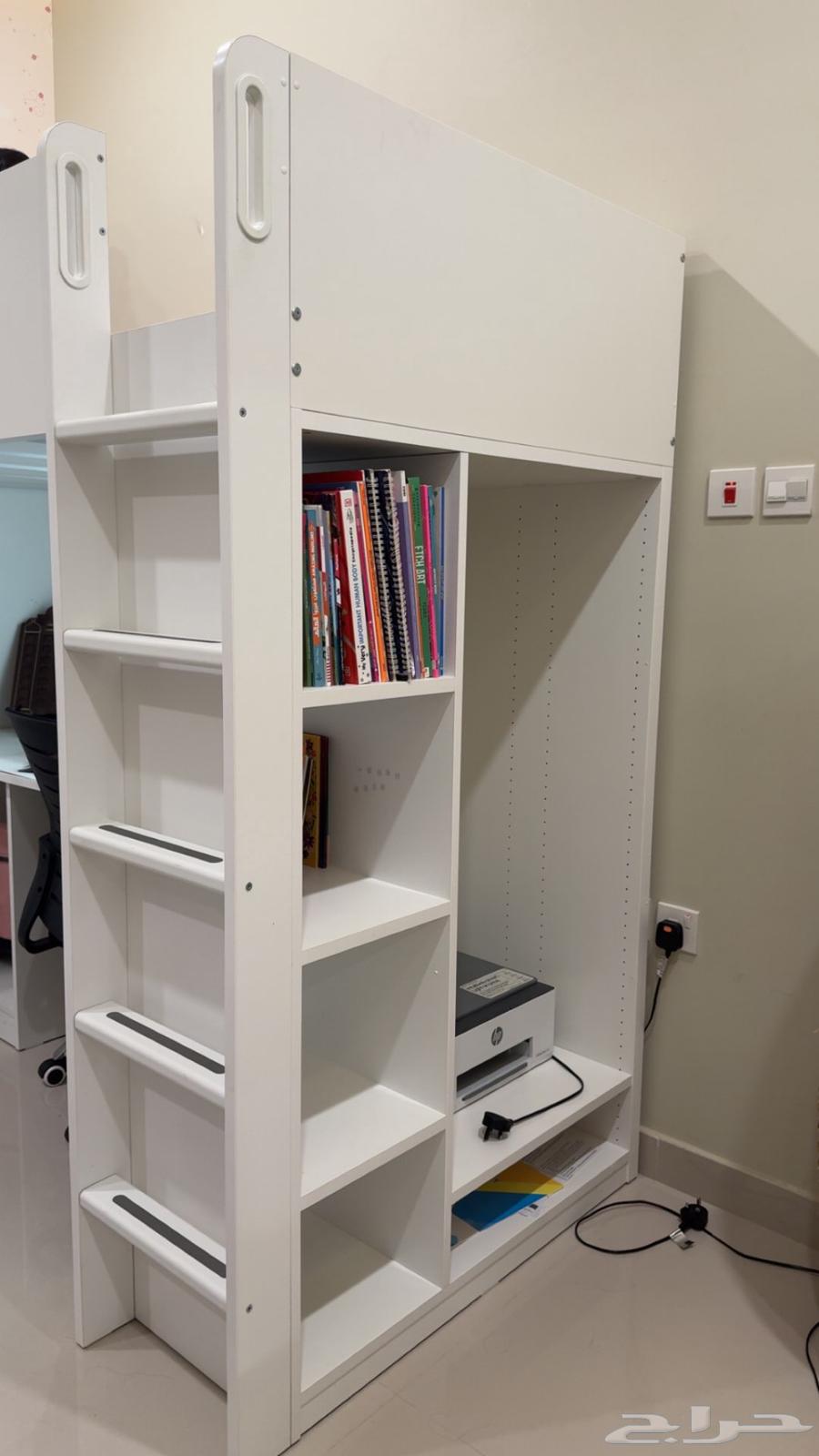 سرير اطفال دورين - مكتب و سرير64550874211073113