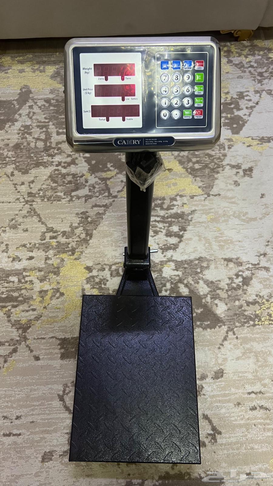 New electronic scale, never used, weighs up to 60 kilograms64559280954115110