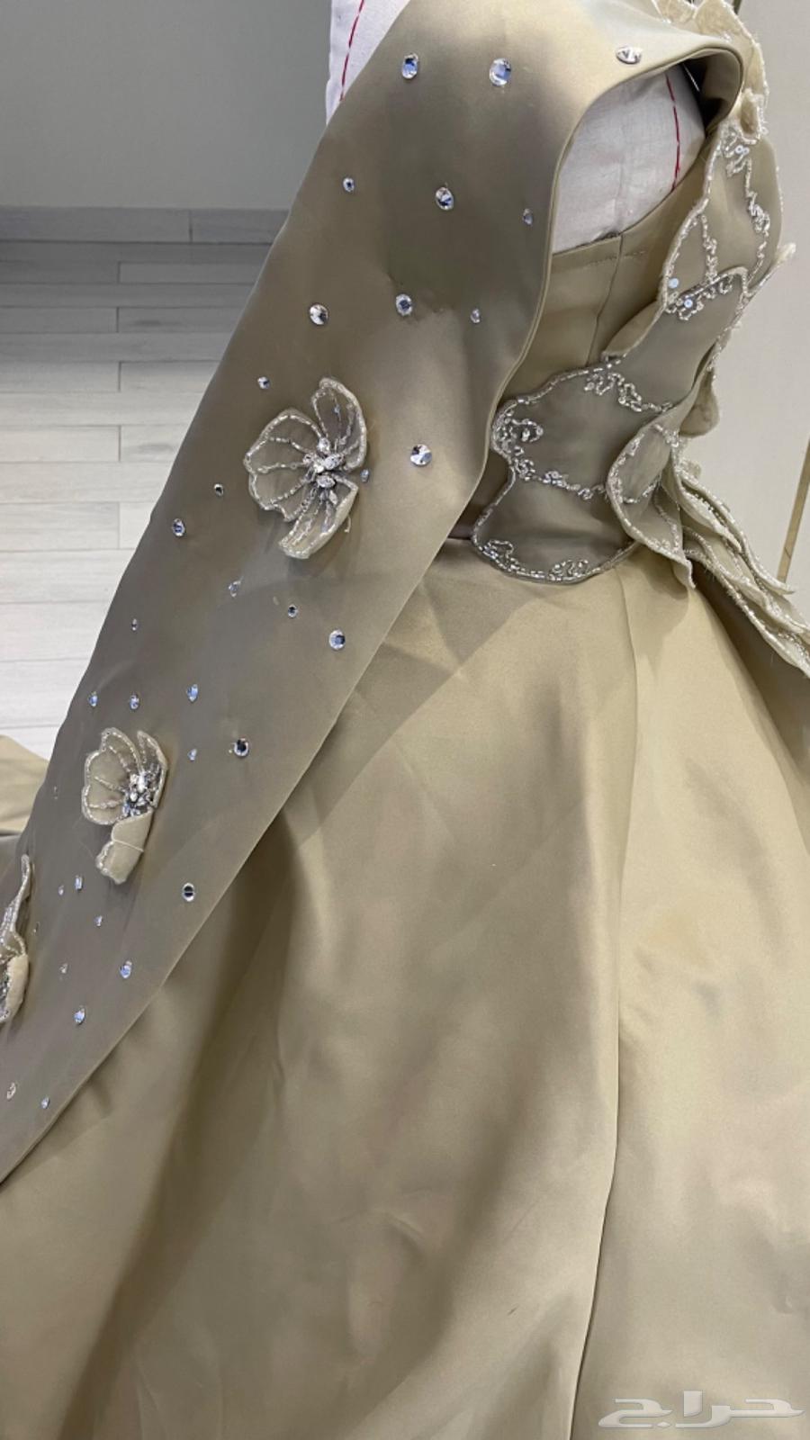 فستان ملكة فخم تفصيل وتصميم جديد جدا64545048189827114