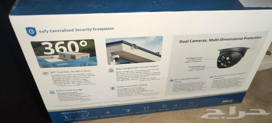 كاميرة مراقبة على الطاقة الشمسية من eufy64555319399297110