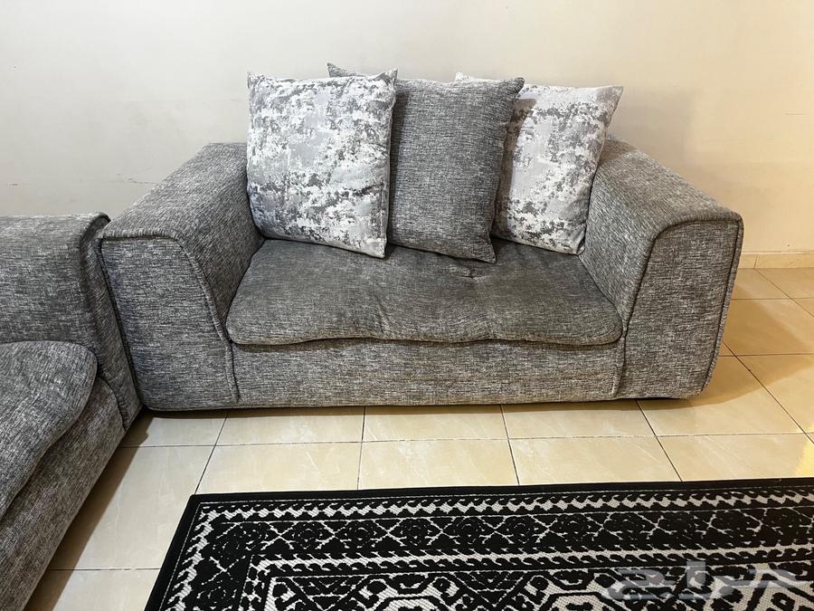 كنب 3 قطع مع مفرشة64547694540162112