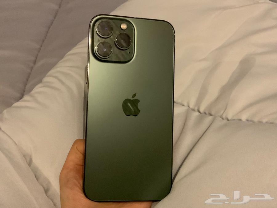 ايفون 13 برو ماكس اخضر 128 جيجا64553539113345110