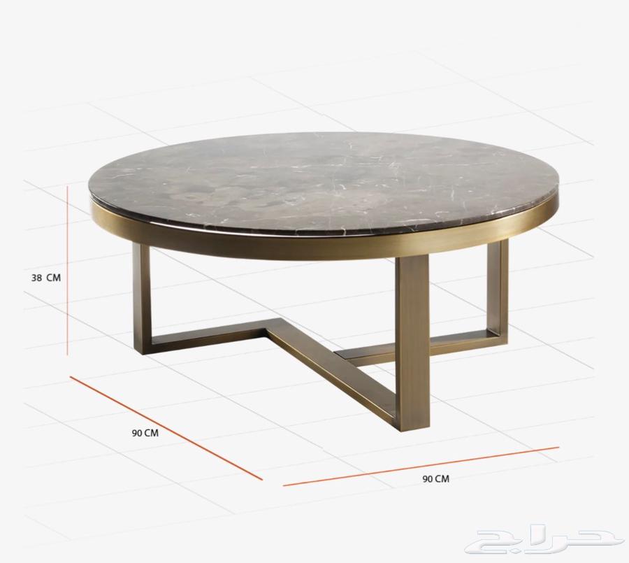 طاولة وسط مع طاولتين جانبيات64547291210115110