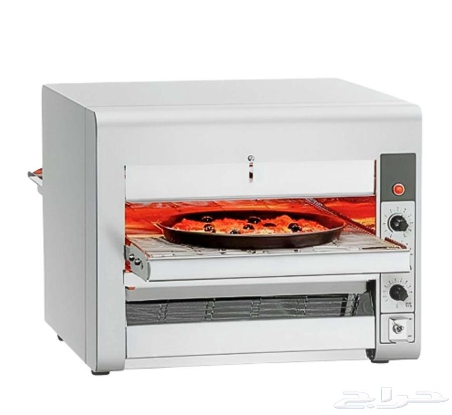 فرن فطائر وبيتزا كهربائي بالسير شبة جديد64551219496579110