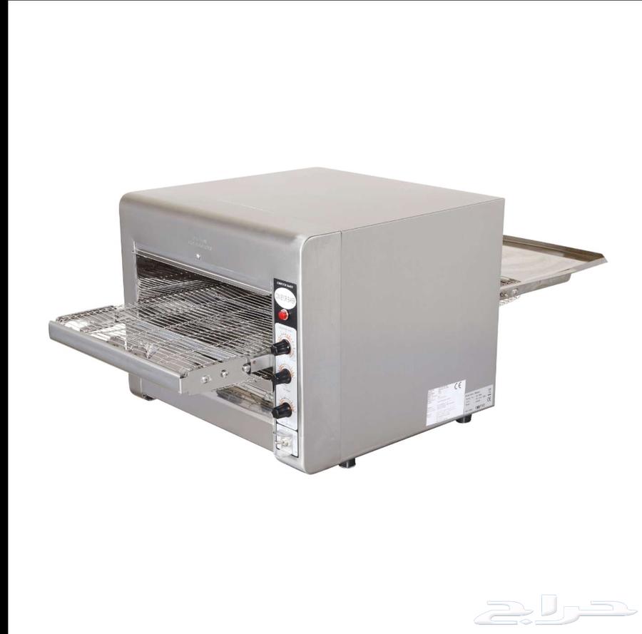 فرن فطائر وبيتزا كهربائي بالسير شبة جديد64551219496579111