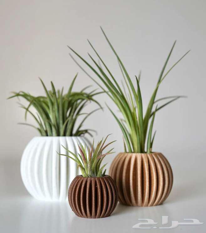 أحواض نباتات عصرية مطبوعة بتقنية 3D Printing جدة64558489340802114